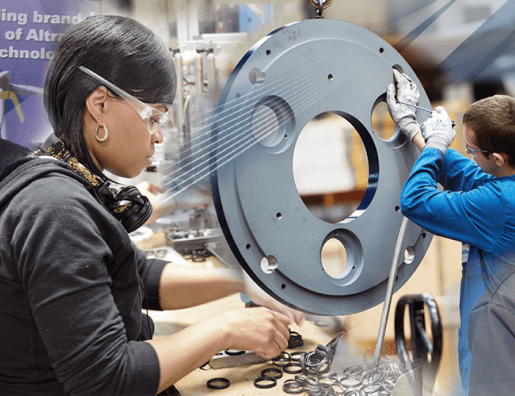 Factory assembly line