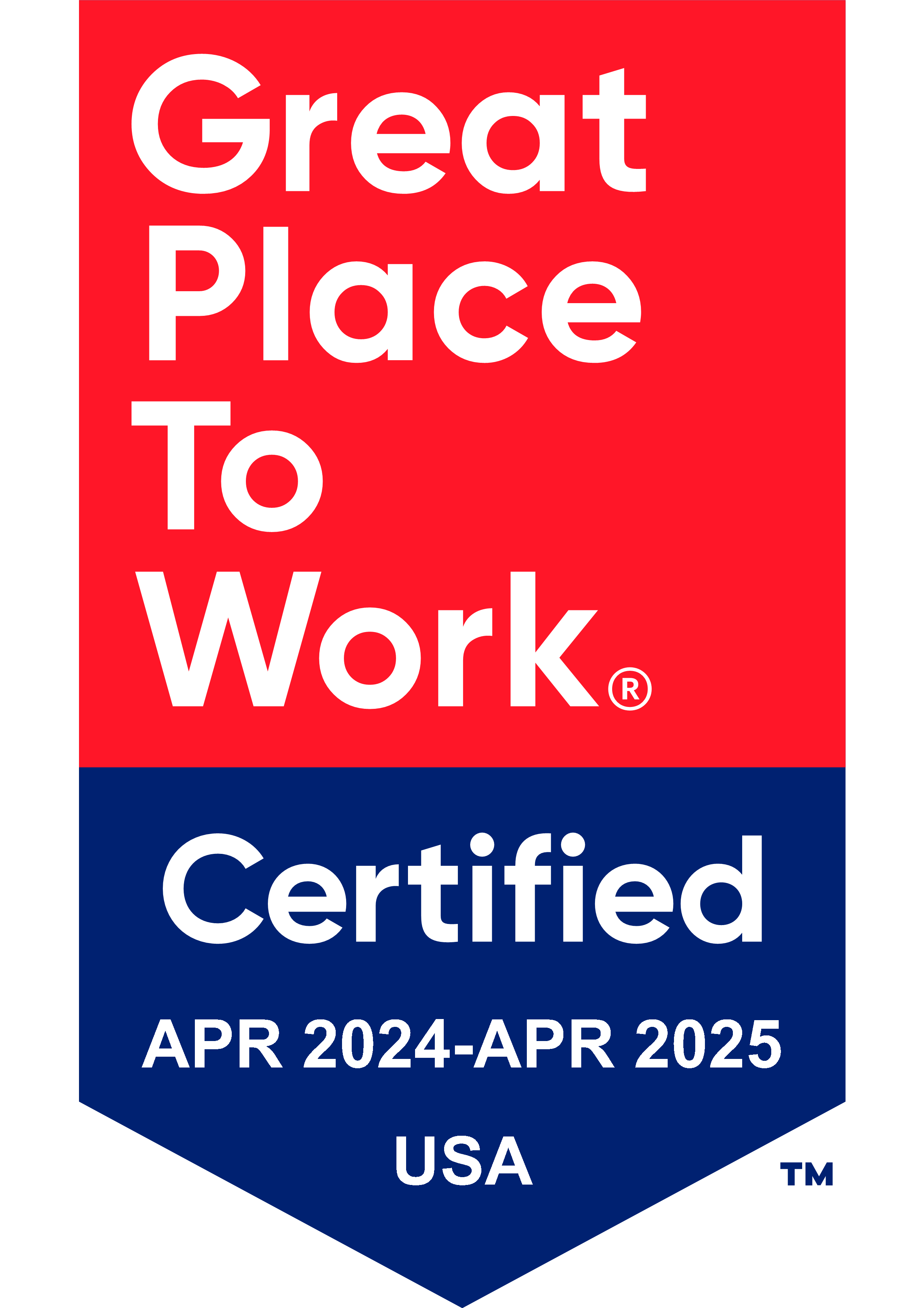 AuditBoard Certified Great Place to Work 2021-2024