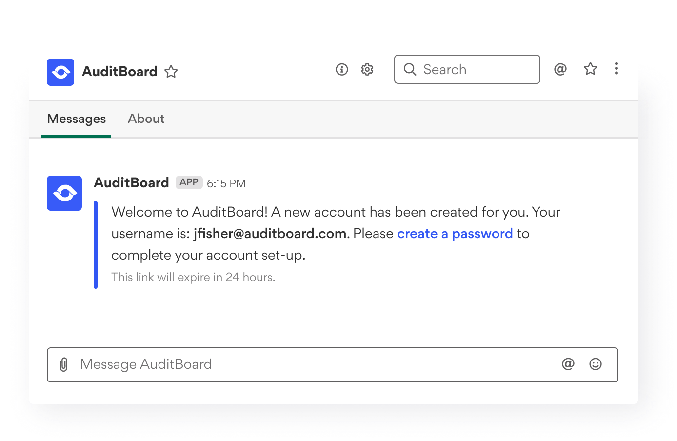 Send a welcome to new users