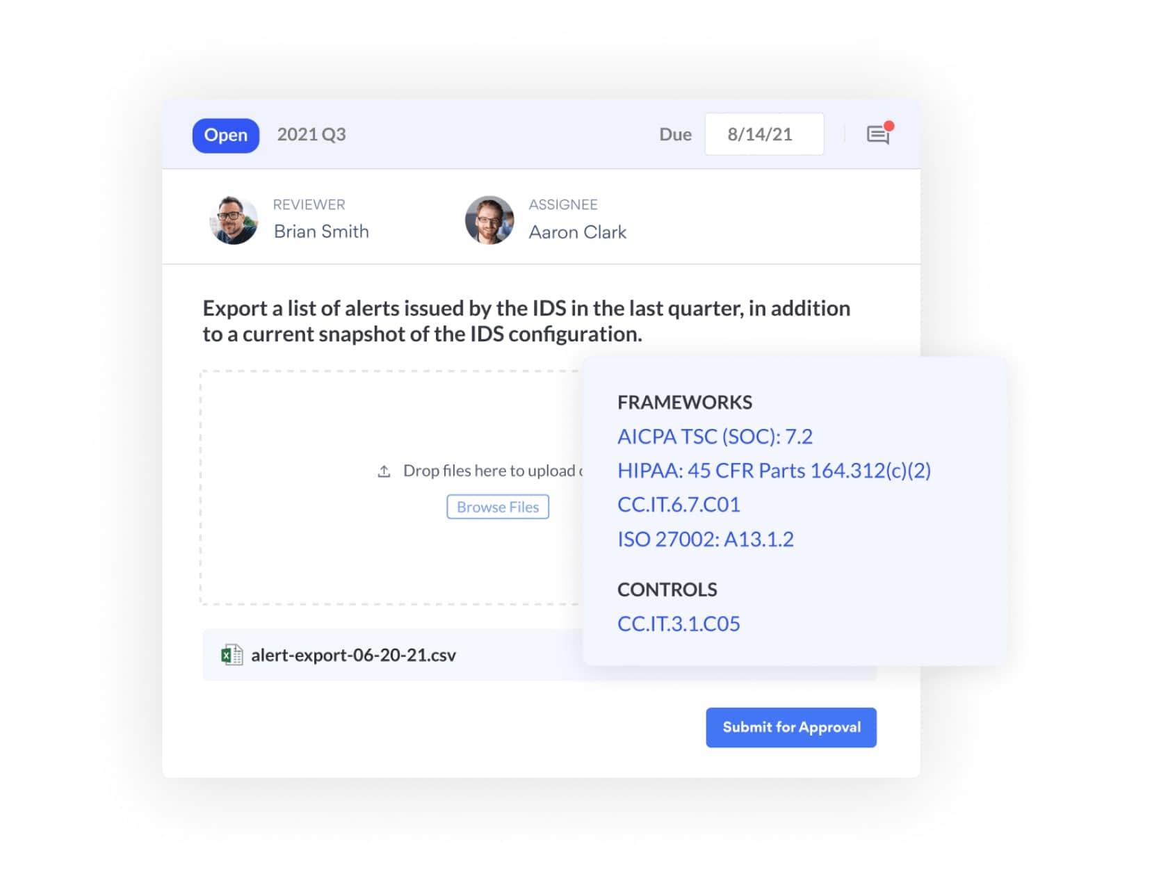Collect Evidence Once, Use Many Times