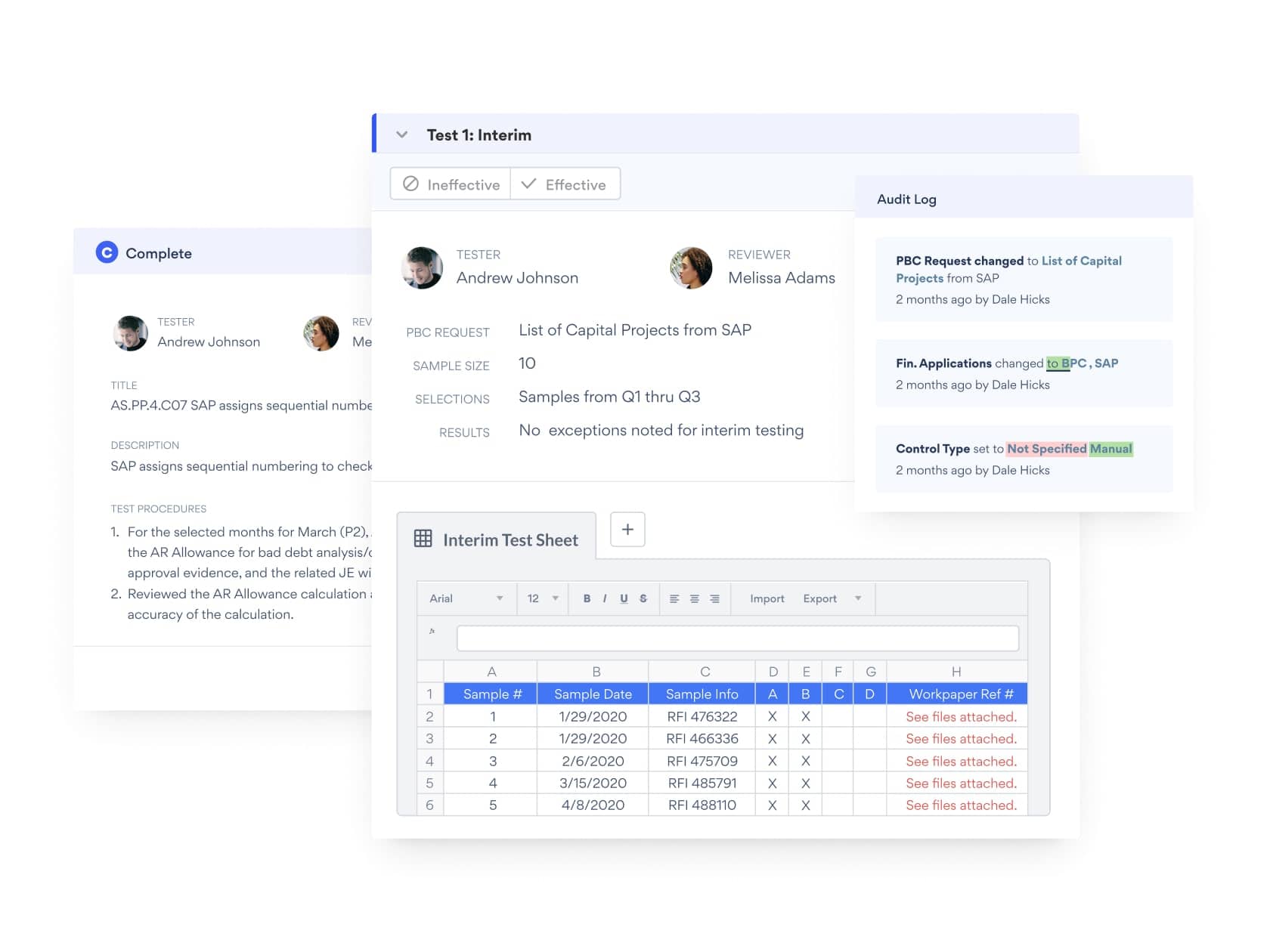 Streamline Control Testing